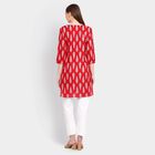 Ladies' Cotton Kurta, Red, small image number null